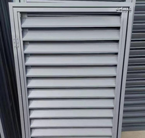 铝合金单层百叶窗